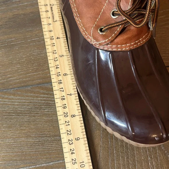 YOKI Duck Rain Boots – Waterproof – Women’s Size 8 (approx. 10" in length) - Picture 15 of 16